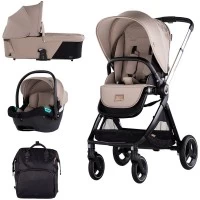 Carucior copii 3 in 1 Chipolino Elite Tiramisu
