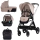 Carucior copii 3 in 1 Chipolino Elite Tiramisu Carucior copii 3 in 1 Chipolino Elite Tiramisu