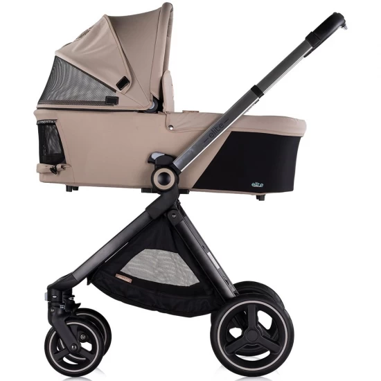 Carucior copii 3 in 1 Chipolino Elite Tiramisu Carucior copii 3 in 1 Chipolino Elite Tiramisu