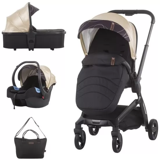 Carucior Chipolino Emotion 3 in 1 Gold Carucior Chipolino Emotion 3 in 1 Gold