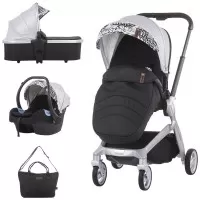 Carucior Chipolino Emotion 3 in 1 Silver