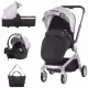 Carucior Chipolino Emotion 3 in 1 Silver Carucior Chipolino Emotion 3 in 1 Silver