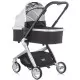 Carucior Chipolino Emotion 3 in 1 Silver Carucior Chipolino Emotion 3 in 1 Silver