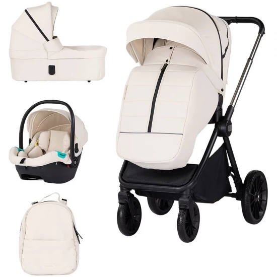 Carucior copii 3 in 1 Chipolino Encanto Biscotta Carucior copii 3 in 1 Chipolino Encanto Biscotta