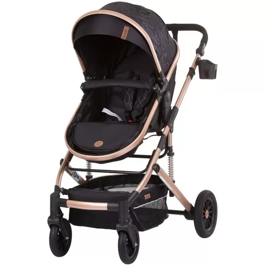 Carucior copii 2 in 1 Chipolino Estelle Ebony Carucior copii 2 in 1 Chipolino Estelle Ebony