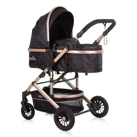 Carucior copii 2 in 1 Chipolino Estelle Ebony Carucior copii 2 in 1 Chipolino Estelle Ebony