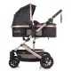 Carucior copii 2 in 1 Chipolino Estelle Ebony Carucior copii 2 in 1 Chipolino Estelle Ebony