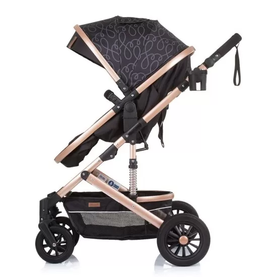 Carucior copii 2 in 1 Chipolino Estelle Ebony Carucior copii 2 in 1 Chipolino Estelle Ebony