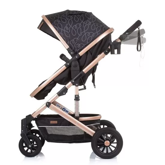 Carucior copii 2 in 1 Chipolino Estelle Ebony Carucior copii 2 in 1 Chipolino Estelle Ebony