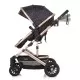 Carucior copii 2 in 1 Chipolino Estelle Ebony Carucior copii 2 in 1 Chipolino Estelle Ebony