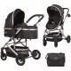 Carucior copii 3 in 1 Chipolino Estelle Ebony