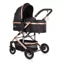 Carucior copii 3 in 1 Chipolino Estelle Ebony