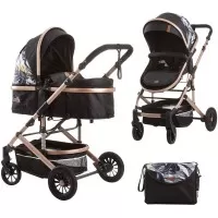 Carucior copii 3 in 1 Chipolino Estelle Leaves
