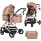 Carucior copii 3 in 1 Chipolino Estelle Sand Carucior copii 3 in 1 Chipolino Estelle Sand