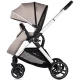 Carucior copii 3 in 1 cu landou, scaun auto, geanta mamici Chipolino Euphoria Latte