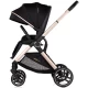 Carucior copii 3 in 1 cu landou, scaun auto, geanta mamici Chipolino Euphoria Noir