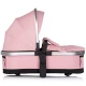 Carucior copii 3 in 1 cu landou, scaun auto, geanta mamici Chipolino Euphoria Powder Pink