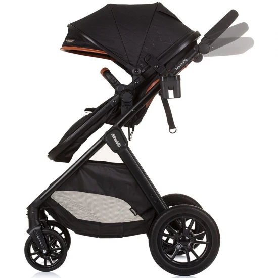 Carucior copii 2 in 1 Chipolino Harmony Obsidian Carucior copii 2 in 1 Chipolino Harmony Obsidian