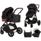 Carucior copii 3 in 1 Chipolino Harmony Obsidian Carucior copii 3 in 1 Chipolino Harmony Obsidian