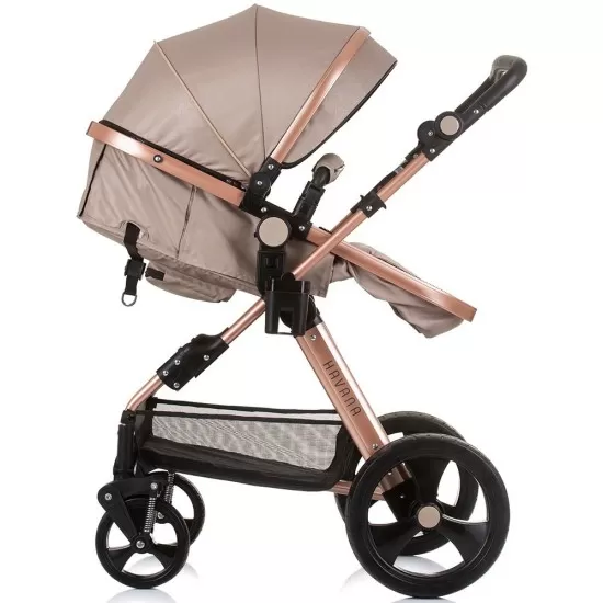 Carucior copii 2 in 1 Chipolino Havana Golden Beige Carucior copii 2 in 1 Chipolino Havana Golden Beige