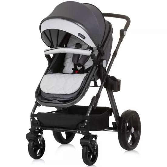 Carucior copii 2 in 1 Chipolino Havana Silver Grey Carucior copii 2 in 1 Chipolino Havana Silver Grey