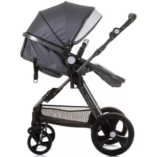 Carucior copii 2 in 1 Chipolino Havana Silver Grey Carucior copii 2 in 1 Chipolino Havana Silver Grey