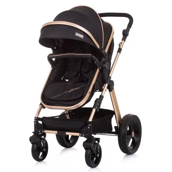 Carucior transformabil Chipolino Havana 3 in 1 Ebony