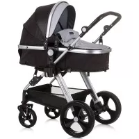 Carucior copii 3 in 1 Chipolino Havana Obsidian Silver