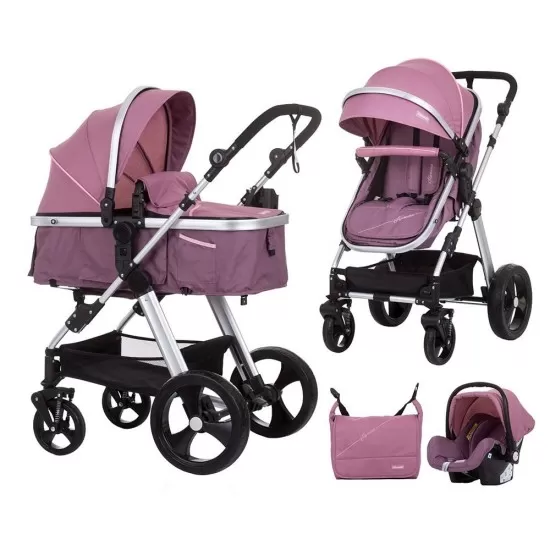 Carucior transformabil Chipolino Havana 3 in 1 Rose Water