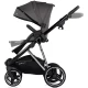 Carucior copii 3 in 1 cu landou, scaun auto, geanta mamici Chipolino Imperium Charcoal