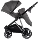 Carucior copii 3 in 1 cu landou, scaun auto, geanta mamici Chipolino Imperium Charcoal