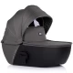 Carucior copii 3 in 1 cu landou, scaun auto, geanta mamici Chipolino Imperium Charcoal