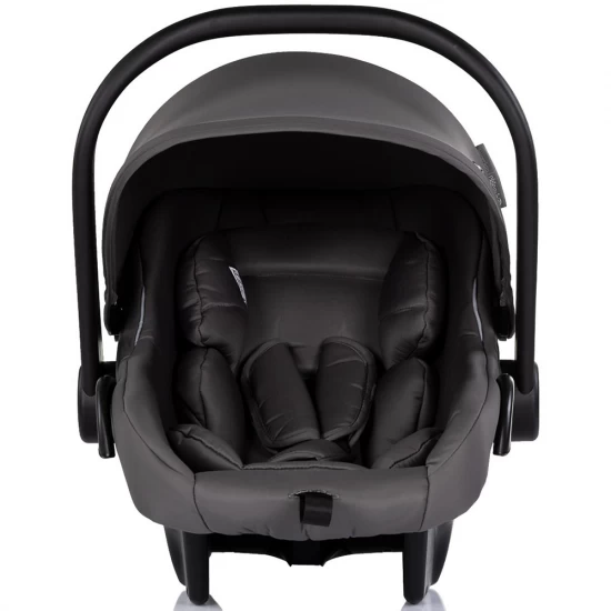Carucior copii 3 in 1 cu landou, scaun auto, geanta mamici Chipolino Imperium Charcoal
