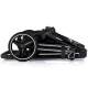 Carucior copii 3 in 1 cu landou, scaun auto, geanta mamici Chipolino Imperium Charcoal