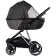 Carucior copii 3 in 1 cu landou, scaun auto, geanta mamici Chipolino Imperium Charcoal