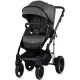 Carucior copii 3 in 1 cu landou, scaun auto, geanta mamici Chipolino Imperium Charcoal