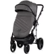 Carucior copii 3 in 1 cu landou, scaun auto, geanta mamici Chipolino Imperium Charcoal