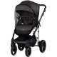 Carucior copii 3 in 1 cu landou, scaun auto, geanta mamici Chipolino Imperium Charcoal