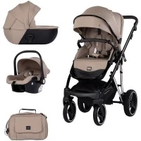 Carucior copii 3 in 1 Chipolino Imperium Latte