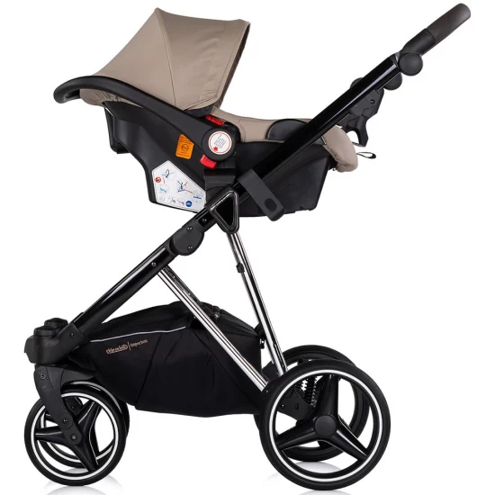 Carucior copii 3 in 1 Chipolino Imperium Latte