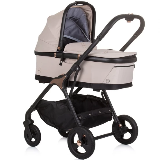 Carucior copii 3 in 1 Chipolino Infinity Macadamia Carucior copii 3 in 1 Chipolino Infinity Macadamia