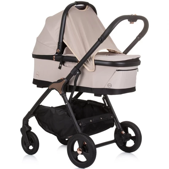 Carucior copii 3 in 1 Chipolino Infinity Macadamia Carucior copii 3 in 1 Chipolino Infinity Macadamia