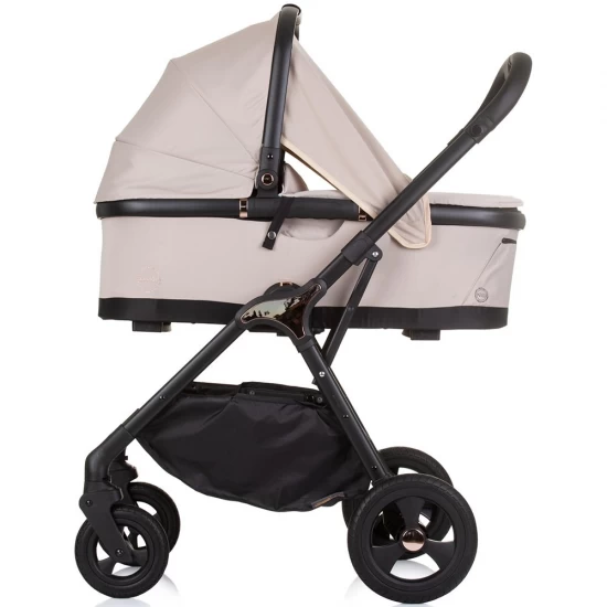 Carucior copii 3 in 1 Chipolino Infinity Macadamia Carucior copii 3 in 1 Chipolino Infinity Macadamia