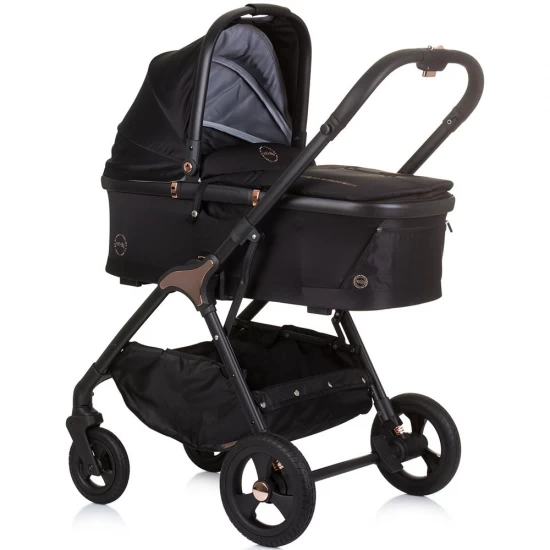 Carucior copii 3 in 1 Chipolino Infinity Obsidian Carucior copii 3 in 1 Chipolino Infinity Obsidian