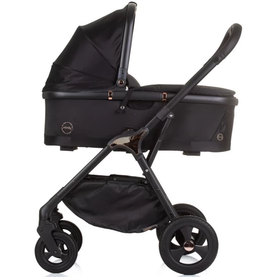 Carucior copii 3 in 1 Chipolino Infinity Obsidian Carucior copii 3 in 1 Chipolino Infinity Obsidian