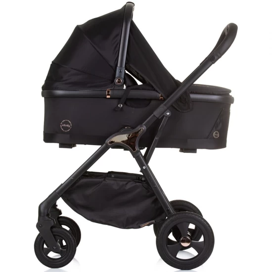 Carucior copii 3 in 1 Chipolino Infinity Obsidian Carucior copii 3 in 1 Chipolino Infinity Obsidian