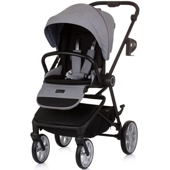 Carucior copii 3 in 1 Chipolino Linea Ash Grey Carucior copii 3 in 1 Chipolino Linea Ash Grey