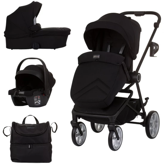 Carucior copii 3 in 1 Chipolino Linea Obsidian Carucior copii 3 in 1 Chipolino Linea Obsidian