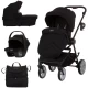 Carucior copii 3 in 1 Chipolino Linea Obsidian Carucior copii 3 in 1 Chipolino Linea Obsidian