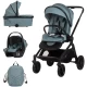 Carucior copii 3 in 1 Chipolino Magnum Basil Carucior copii 3 in 1 Chipolino Magnum Basil